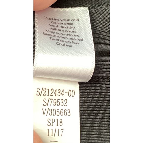 Athleta Matching Set XS/S Soft Black Stripe Fall Athleisure Sporty Travel Outfit - Picture 12 of 12